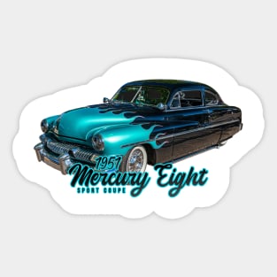 Customized 1951 Mercury Eight Sport Coupe Sticker